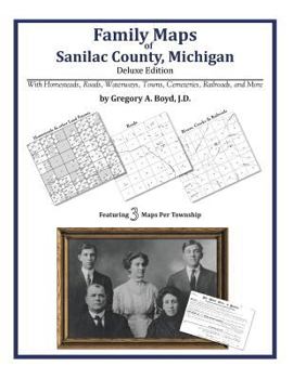 Paperback Family Maps of Sanilac County, Michigan Book