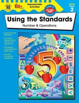 Paperback Using the Standards - Number & Operations, Grade 2 Book