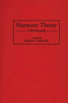 Hardcover Harmony Theory: A Bibliography Book