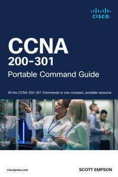 Paperback CCNA 200-301 Portable Command Guide Book