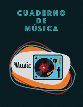 Cuaderno De Musica: Músicos Composición Libro Instrumento Manuscrito Personal Papel Piano Guitarra Estándar 13 Bastón Cuaderno grande / Diario Regalo ... Tapa blanda, Acabado mate (Spanish Edition)