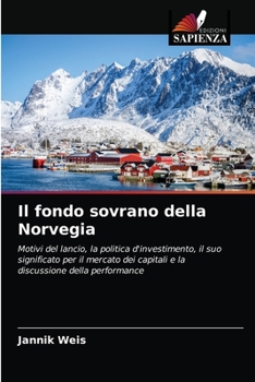 Paperback Il fondo sovrano della Norvegia [Italian] Book