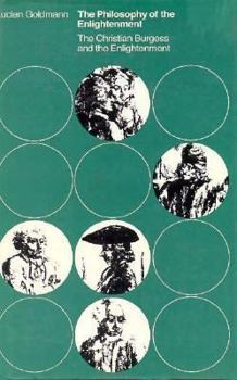 Hardcover The Philosophy of the Enlightenment: The Burgess and the Enlightenment Book
