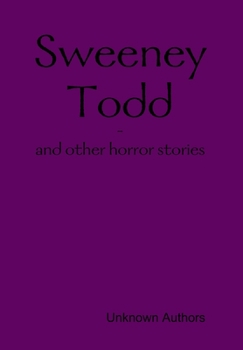 Hardcover Sweeney Todd Book