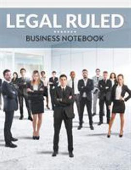 Paperback Legal Ruled Business Notebook Book
