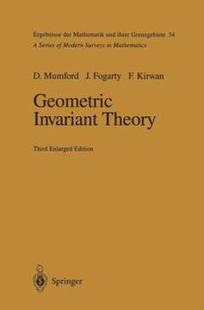 Paperback Geometric Invariant Theory Book