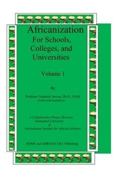Paperback Africanization: For Schools, Colleges, and Universities Book