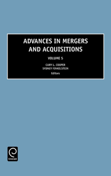 Hardcover Advances in Mergers and Acquisitions Book