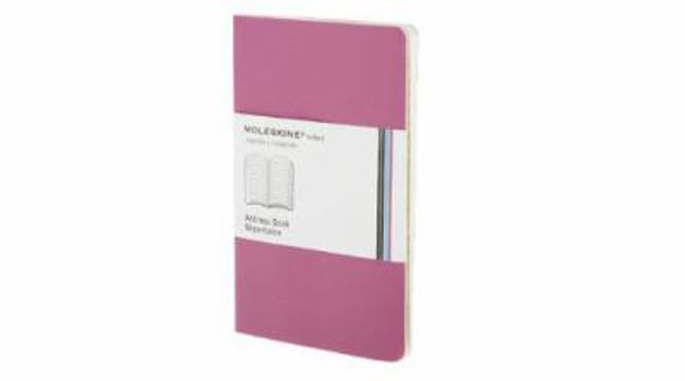 Office Product Moleskine Volant Address Book, Pocket, Magenta, Soft Cover (3.5 X 5.5) Book