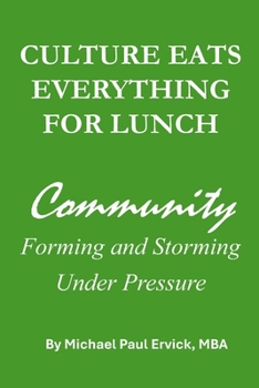 Culture Eats Everything For Lunch: Community Forming and Storming Under Pressure (The First Economy)