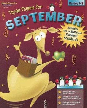 Paperback Three Cheers for September: Grades 1-2 Book