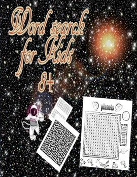 Paperback Word Search for Kids 8+: Puzzle Book for Ages 8 and Up - 120 Fun Puzzles with Pictures to Color, Advance Large Print Word Search Puzzle Book