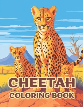 Paperback Cheetah Coloring Book For Kids: Unleash Wild Creativity With Spotted Speedsters Book