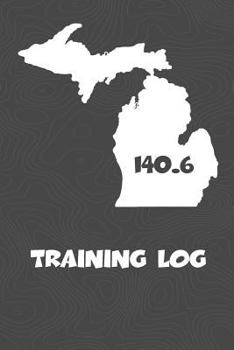 Paperback Training Log: Michigan Training Log for tracking and monitoring your training and progress towards your fitness goals. A great triat Book