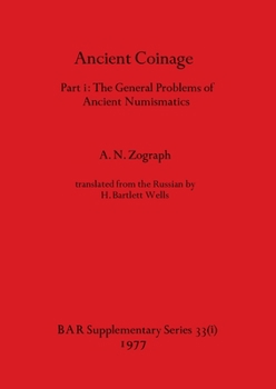 Paperback Ancient Coinage, Part i Book