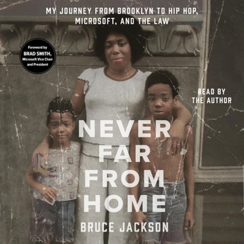 Audio CD Never Far from Home: My Journey from Brooklyn to Hip Hop, Microsoft, and the Law Book