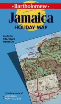 Paperback Bartholonew Jamaica Holiday Map (Bartholomew Holiday Maps) Book