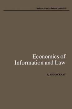 Paperback Economics of Information and Law Book