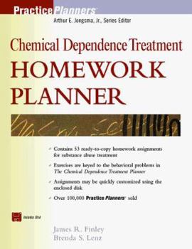 Paperback Chemical Dependence Treatment Homework Planner [With *] Book