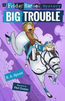 Hardcover Big Trouble: A Friday Barnes Mystery Book
