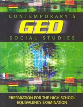 Paperback GED Satellite: Social Studies Book