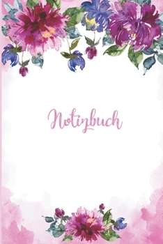 Notizbuch: DIN A5 Blanko Leere 120 Seiten Reise Journal Organizer Schreibheft Planer Tagebuch Notizheft Notiz-Block Diary Heft Bullet Journal ... Aquarell Gold Pink Rosa (German Edition)