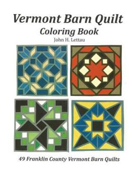 Paperback Vermont Barn Quilt Coloring Book