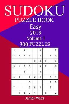 Paperback 300 Easy Sudoku Puzzle Book 2019 Book