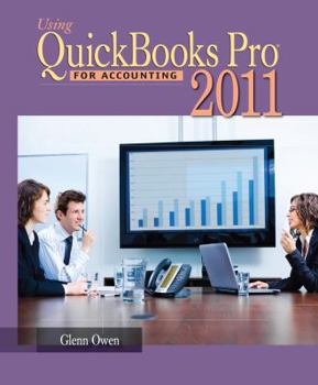 Paperback Using QuickBooks Pro 2011 for Accounting [With CDROM] Book