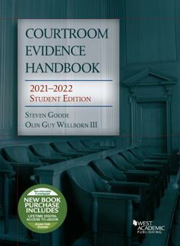 Paperback Courtroom Evidence Handbook, 2021-2022 Student Edition (Selected Statutes) Book