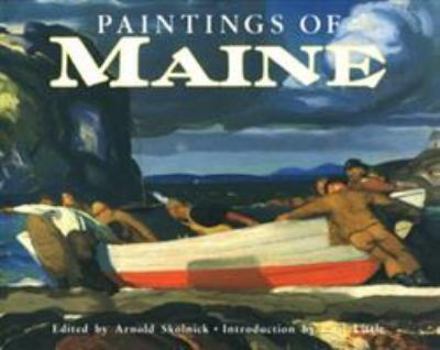 Paperback Paintings of Maine Book