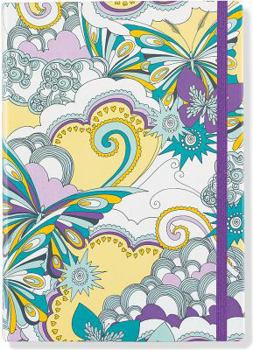 Pop Purple Butterflies Journal
