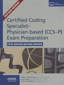 Paperback Certified Coding Specialist-Physician-Based (CCS-P) Exam Preparation Book