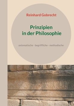 Paperback Prinzipien in der Philosophie [German] Book