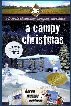 Paperback A Campy Christmas [Large Print] Book