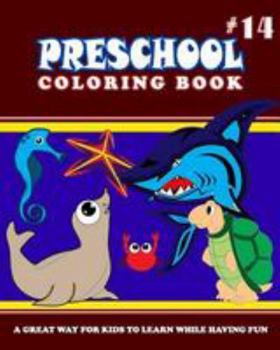 Paperback PRESCHOOL COLORING BOOK - Vol.14: preschool activity books Book