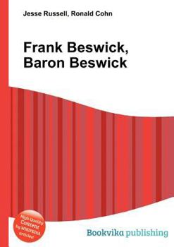 Paperback Frank Beswick, Baron Beswick Book