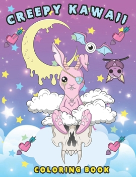 Paperback Creepy Kawaii Coloring book: Kawaii Coloring Book