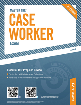Paperback Master the Case Worker Exam Book