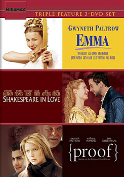 DVD Emma / Shakespeare In Love / Proof Book