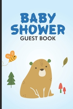 Baby Shower Guest Book: Guest Registry Book For Baby Shower, Cute Animals, Safari, Jungle, Expecting Parents Keepsake, Bundle Of Joy Baby Journal, Family Well-Wishes & Advice Notebook