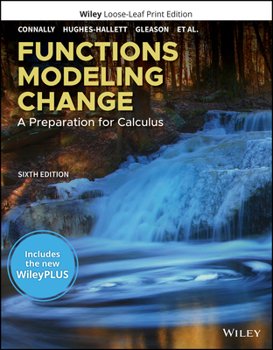 Paperback Functions Modeling Change: A Preparation for Calculus Book