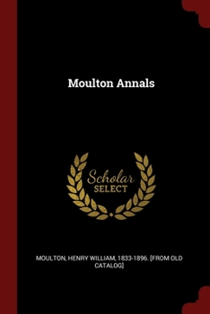 Paperback Moulton Annals Book