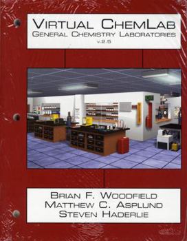 Paperback Virtual ChemLab: General Chemistry Laboratories V.2.5 [With CDROM] Book