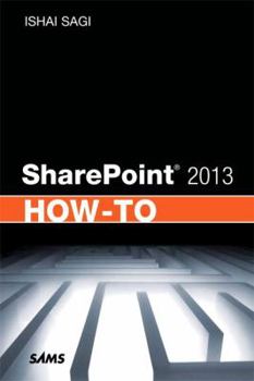 Paperback Sharepoint 2013 How-To Book