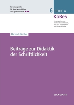 Paperback Beiträge zur Didaktik der Schriftlichkeit [German] Book
