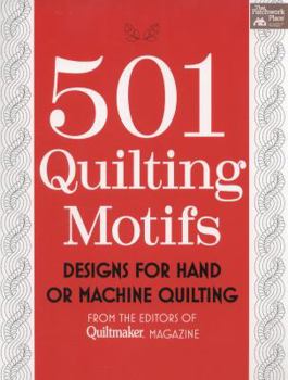 Paperback 501 Quilting Motifs: Designs for Hand or Machine Quilting Book