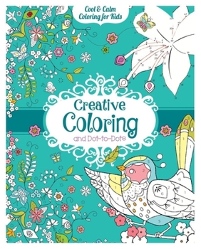 Paperback Creative Coloring and Dot-To-Dots Book