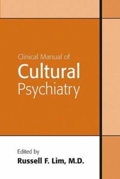 Paperback Clinical Manual of Cultural Psychiatry Book