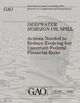 Deepwater Horizon Oil Spill: Actions Needed to Reduce Evolving But Uncertain Federal Financial Risks